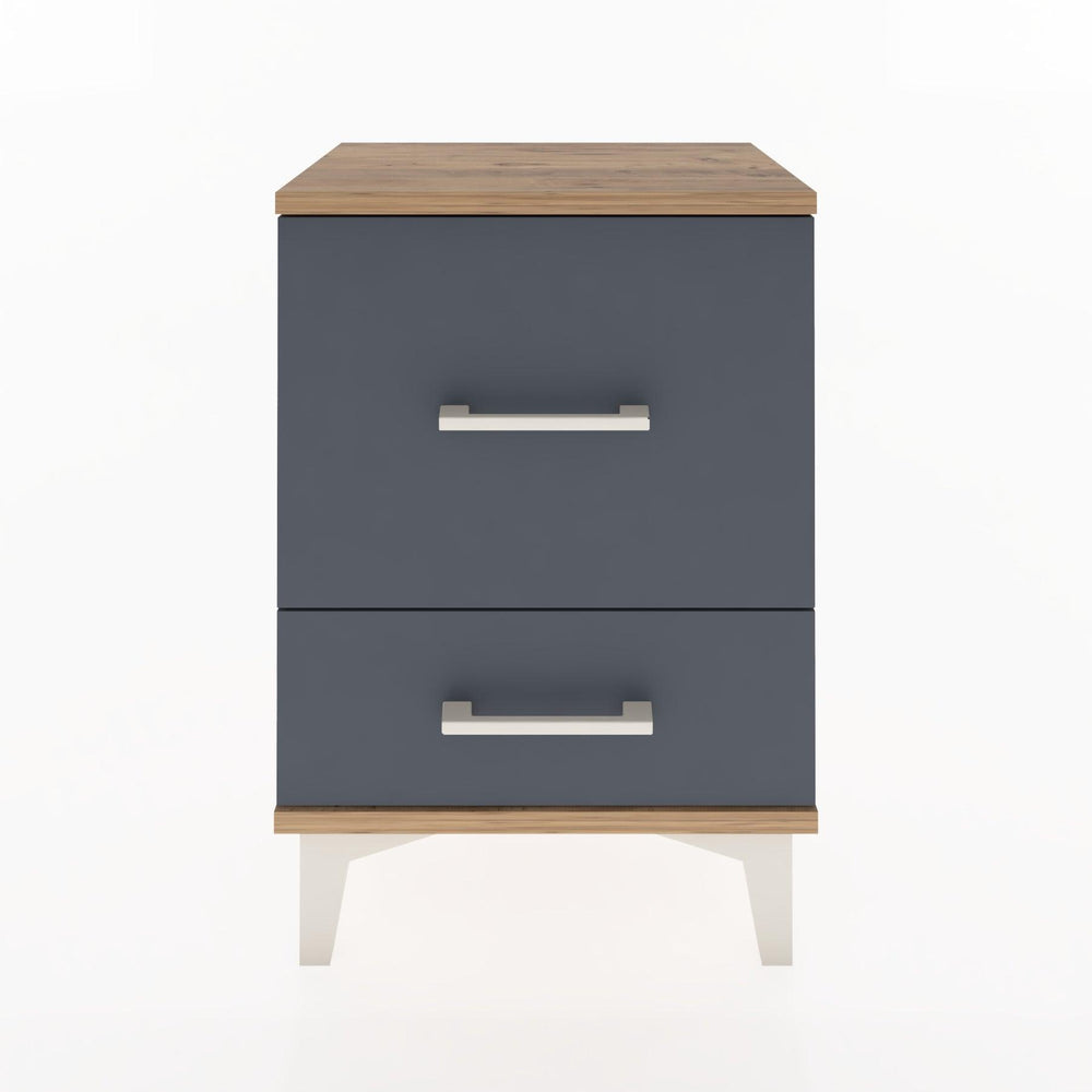 Woodntry Modüler Komodin Büyük ve Küçük Çekmece 44x30x52 cm Çam - Woodntry