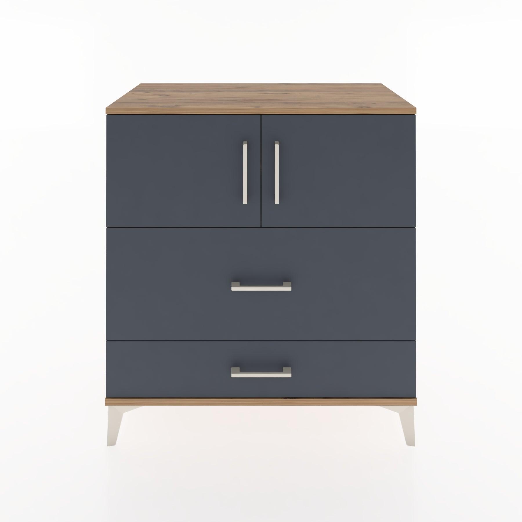 Woodntry Modular Dresser Pine 88x44x84 cm with Cover and Drawer KC113-3
