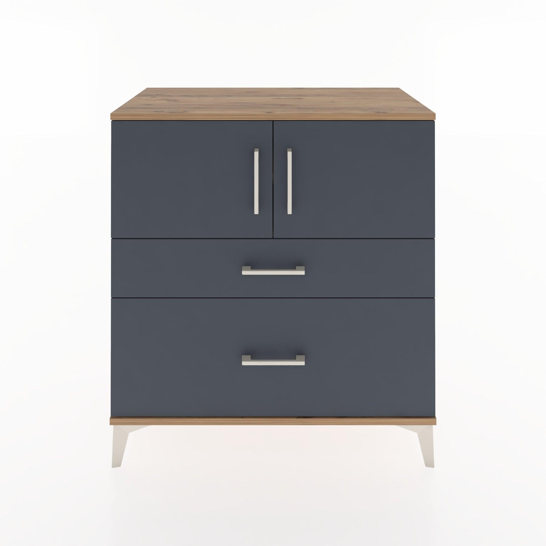 Woodntry Modular Dresser Pine 88x44x84 cm with Cover and Drawer KC109-3