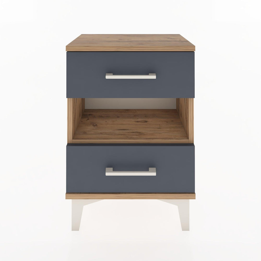 Woodntry Modüler Komodin Çekmece ve Raf 44x30x52 cm Çam - Woodntry