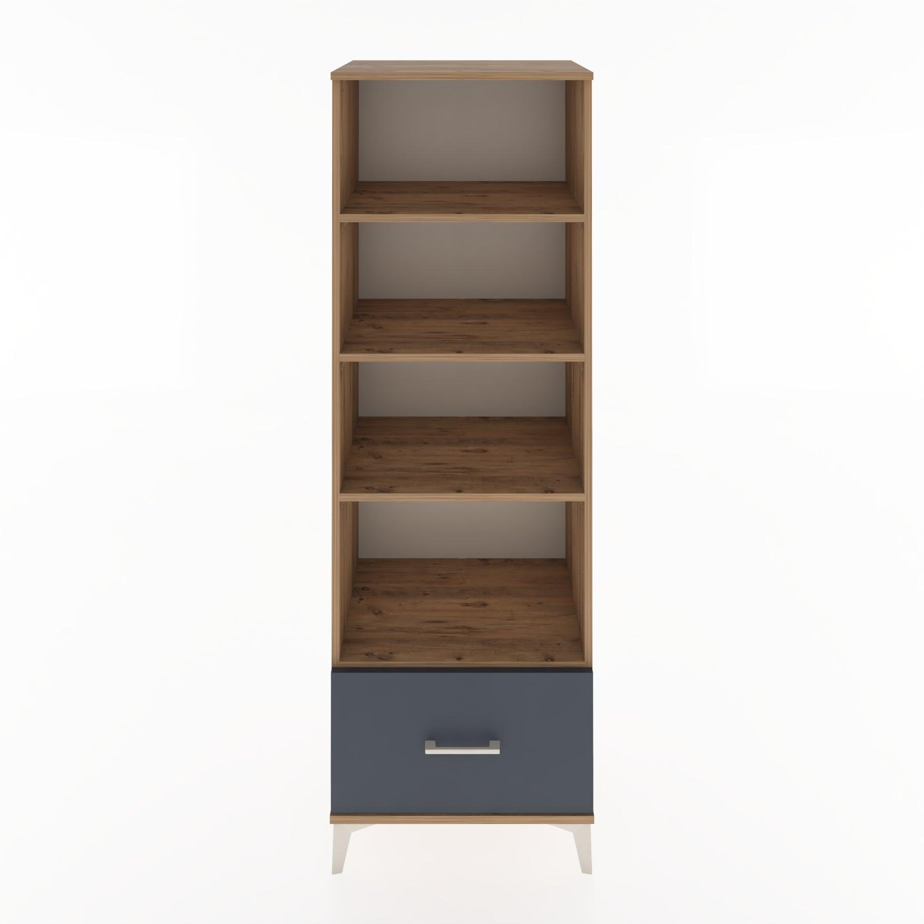Woodntry Modular Cabinet Pine 60x44x170 cm with Drawers and Shelves CR44-3