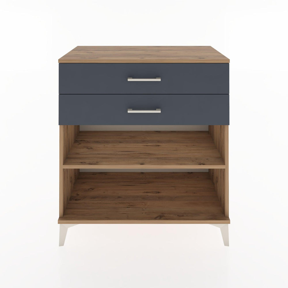 Woodntry Modular Dresser Pine 88x44x84 cm with Drawers and Shelves CR14-3