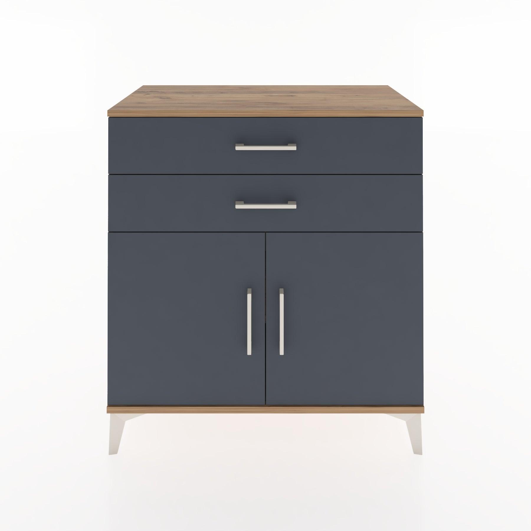 Woodntry Modular Dresser Pine 88x44x84 cm with Cover and Drawer KC32-3
