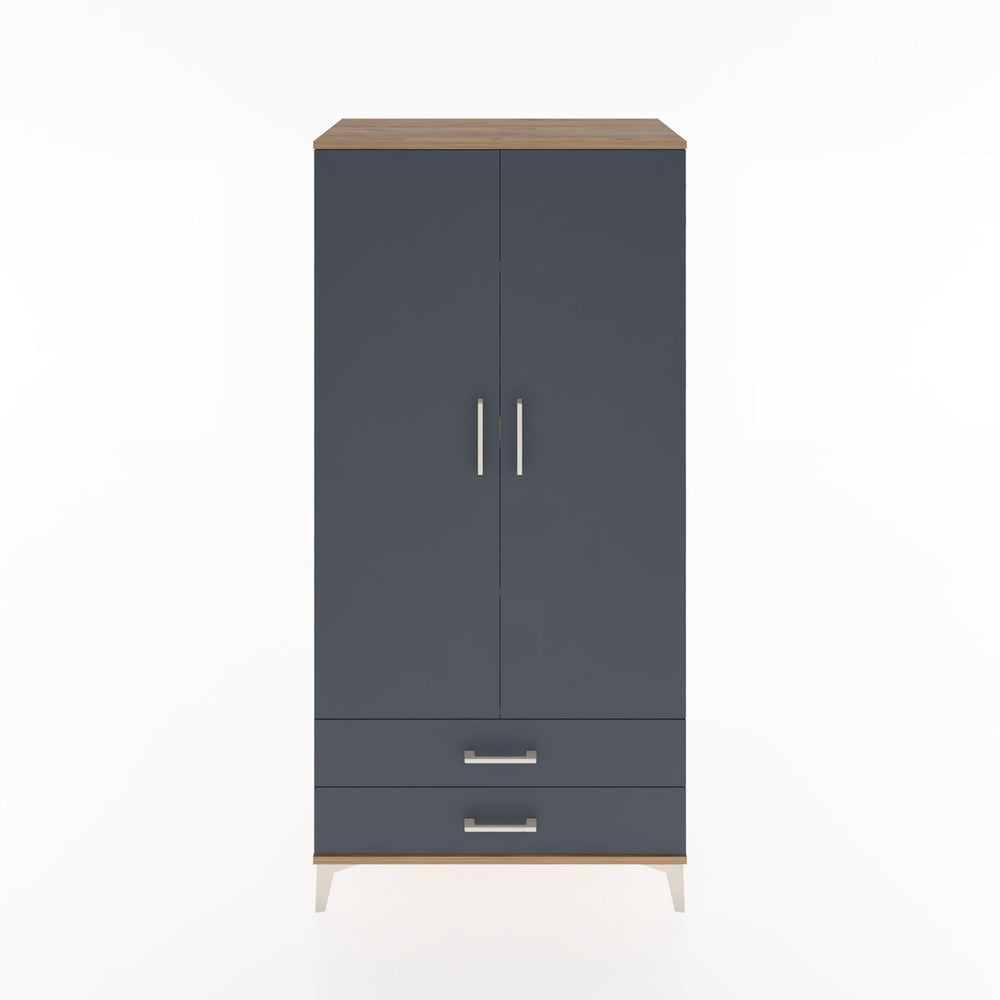 Woodntry Modular Cabinet Pine 88x44x170 cm with Doors and Drawers KC7-3