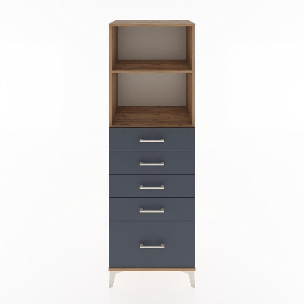 Woodntry Modular Cabinet Pine 60x44x170 cm with Drawers and Shelves CR40-3