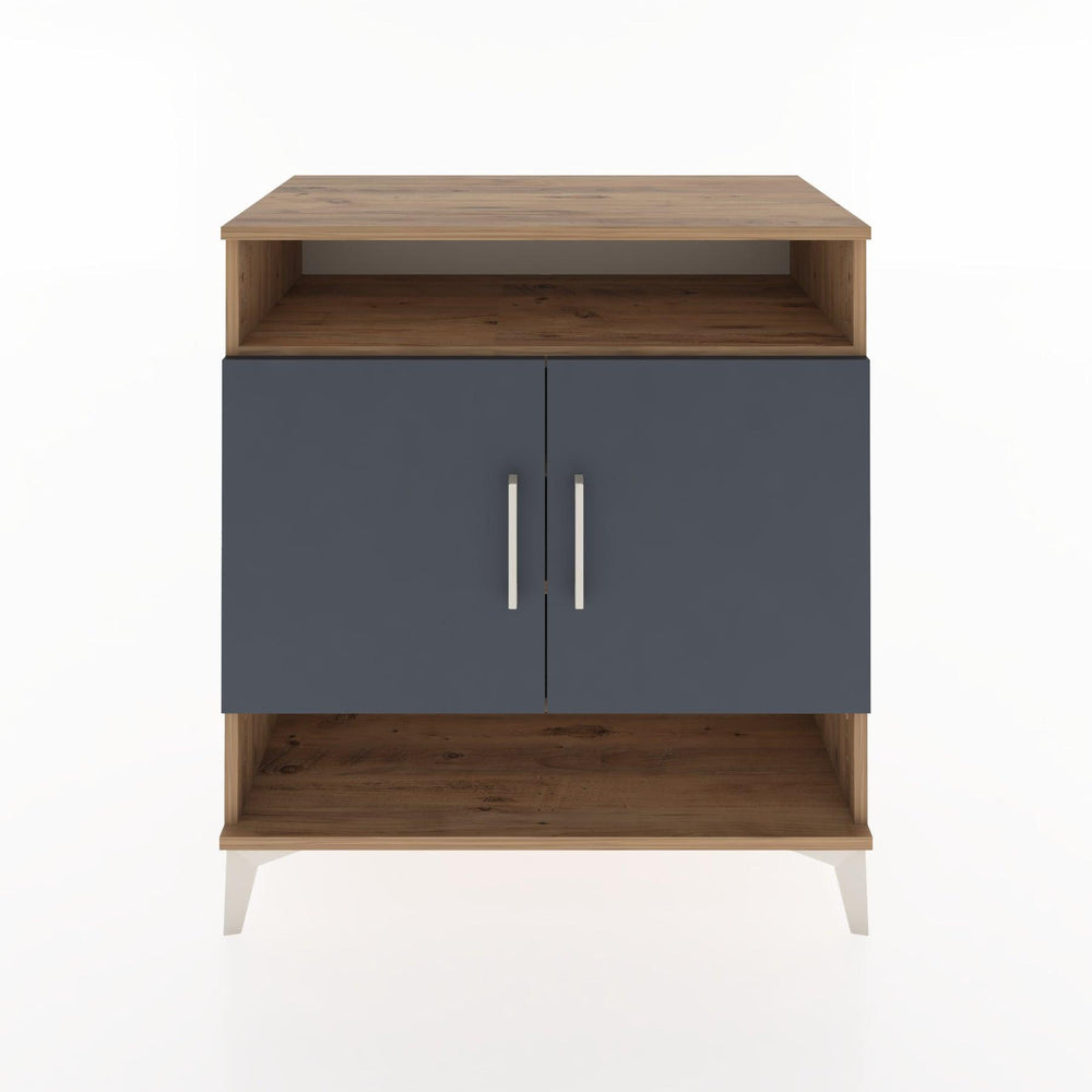 Woodntry Modüler Şifonyer Çam 88x44x84 cm Kapaklı ve Raflı KR67-3