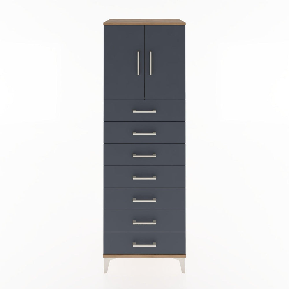 Woodntry Modular Cabinet Pine 60x44x170 cm with Doors and Drawers KC2-3