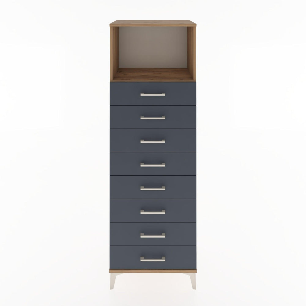 Woodntry Modüler Dolap Çam 60x44x170 cm Çekmeceli ve Raflı CR32-3