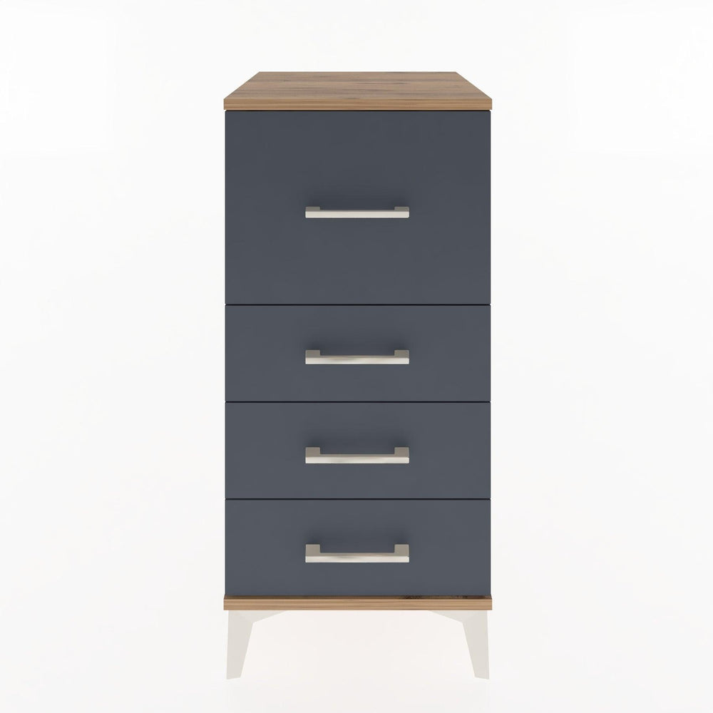 Woodntry Modular Nightstand Pine 44x44x84 cm Drawer C1-3