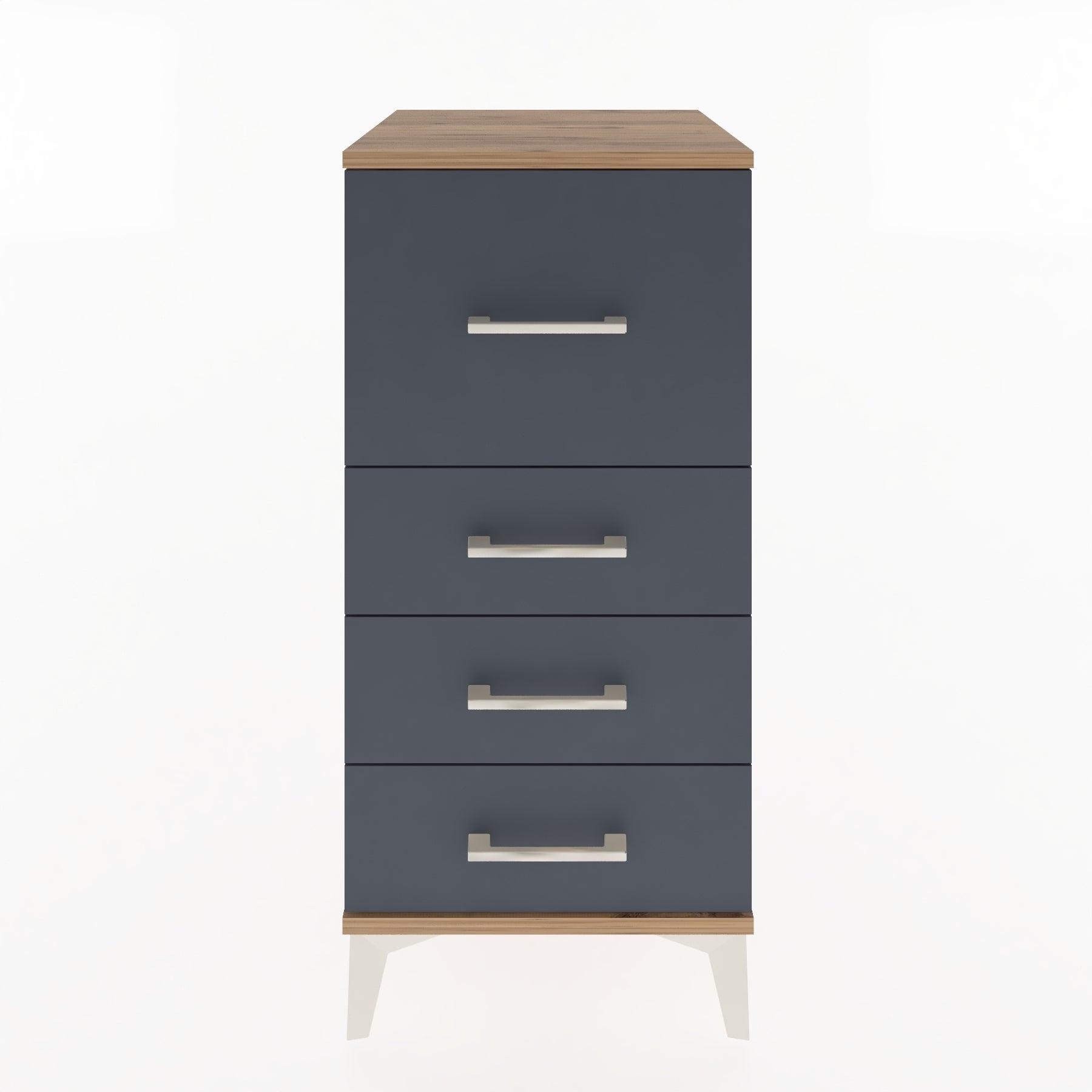 Woodntry Modular Nightstand Pine 44x44x84 cm Drawer C1-3