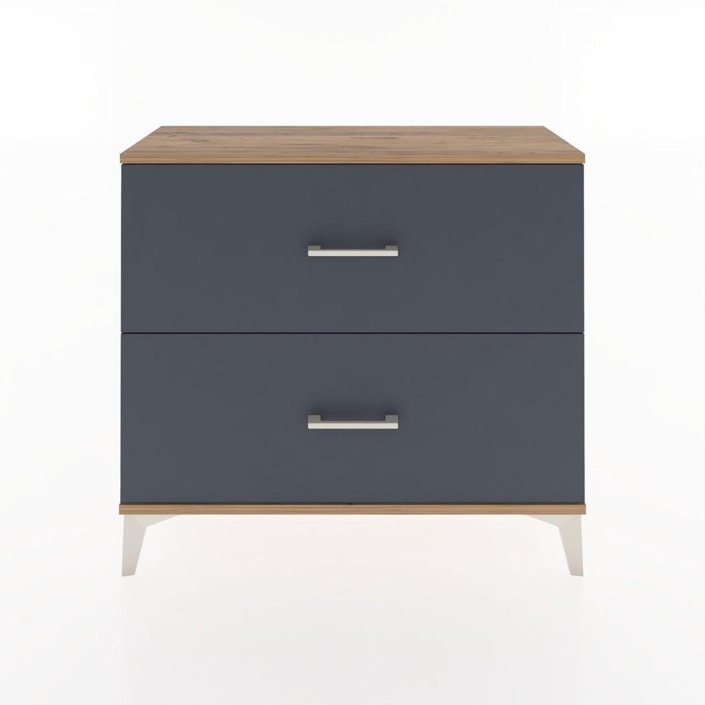 Woodntry Modüler Şifonyer İki Çekmeceli V4 88x30x68 cm Çam - Woodntry