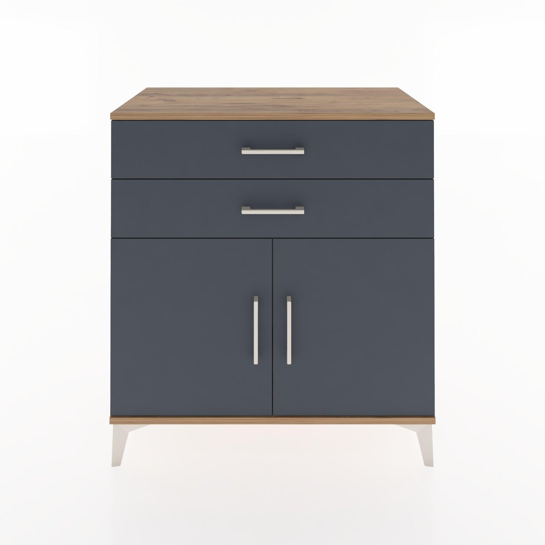 Woodntry Modular Dresser Pine 88x44x84 cm with Cover and Drawer KC33-3