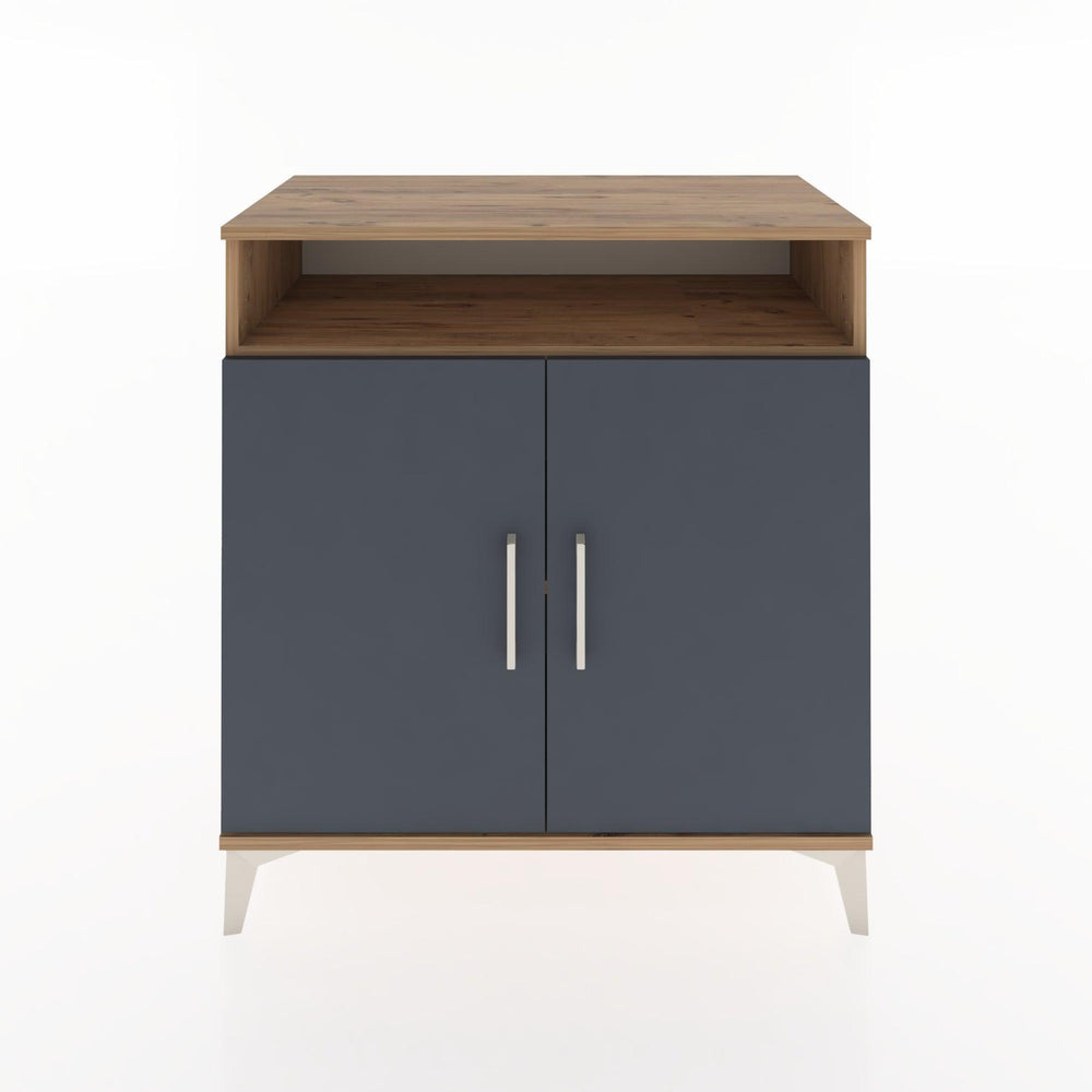 Woodntry Modüler Şifonyer Çam 88x44x84 cm Kapaklı ve Raflı KR84-3