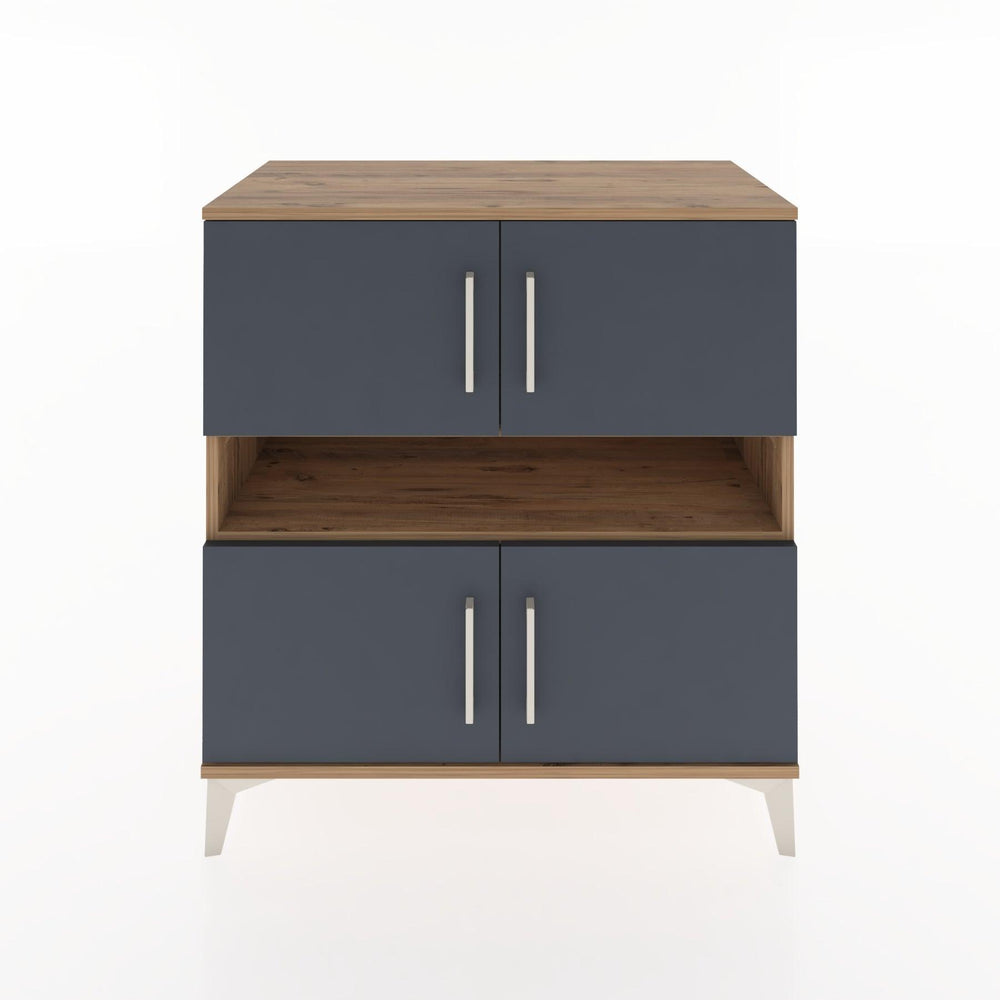 Woodntry Modular Dresser Pine 88x44x84 cm with Cover and Shelf KR104-3