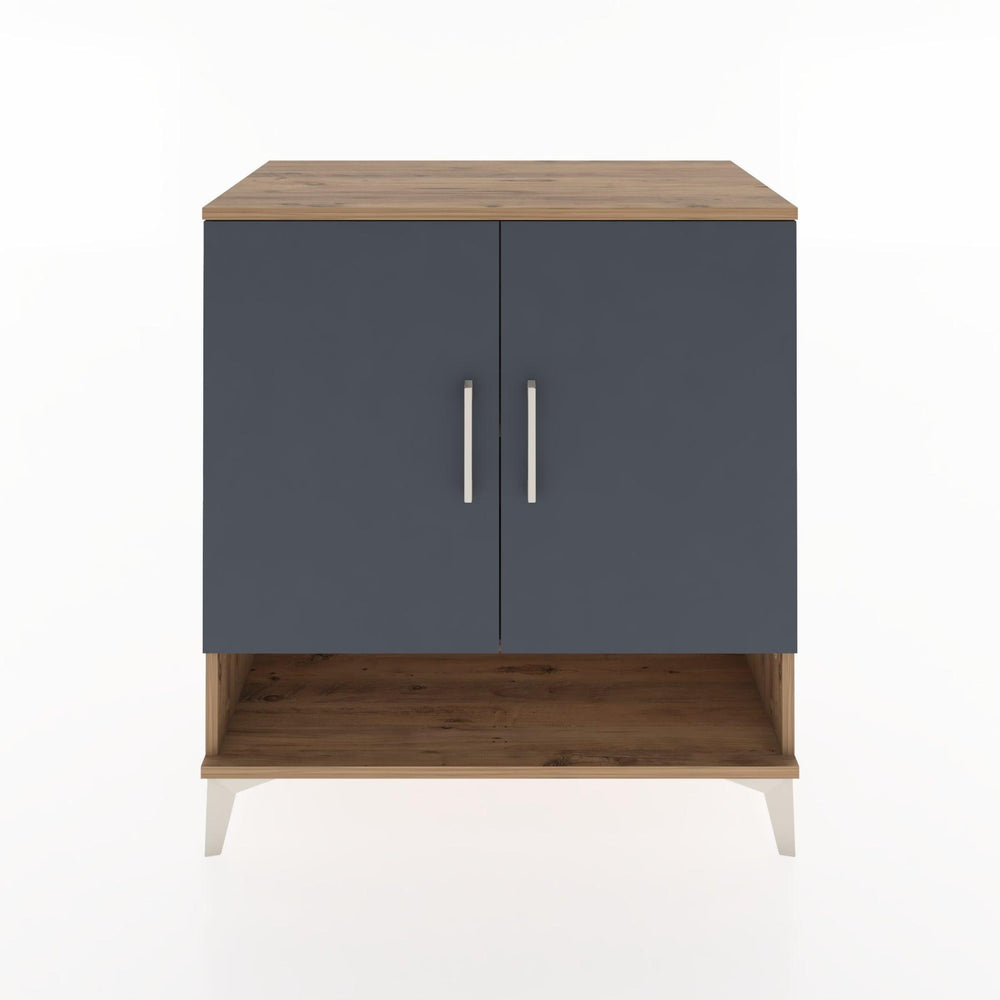 Woodntry Modüler Şifonyer Çam 88x44x84 cm Kapaklı ve Raflı KR76-3