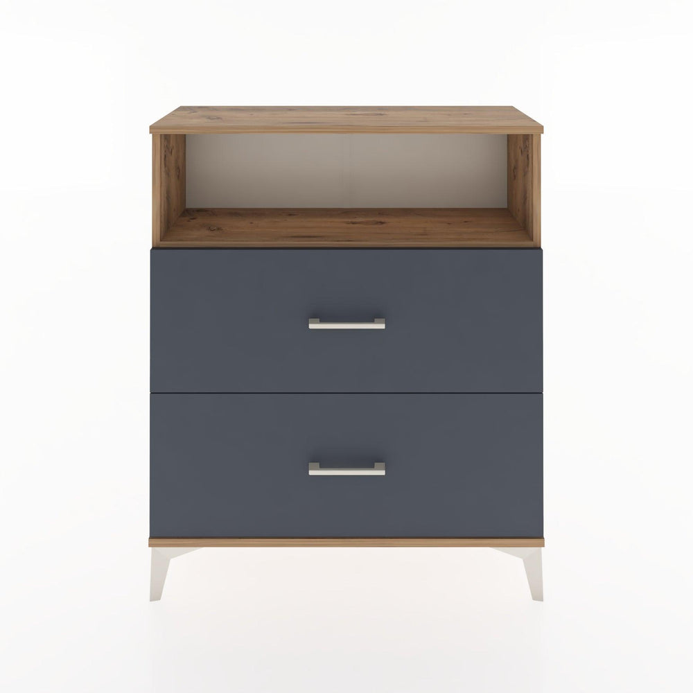 Woodntry Modüler Şifonyer Çam 88x30x94 cm Çekmeceli ve Raflı CR14-3