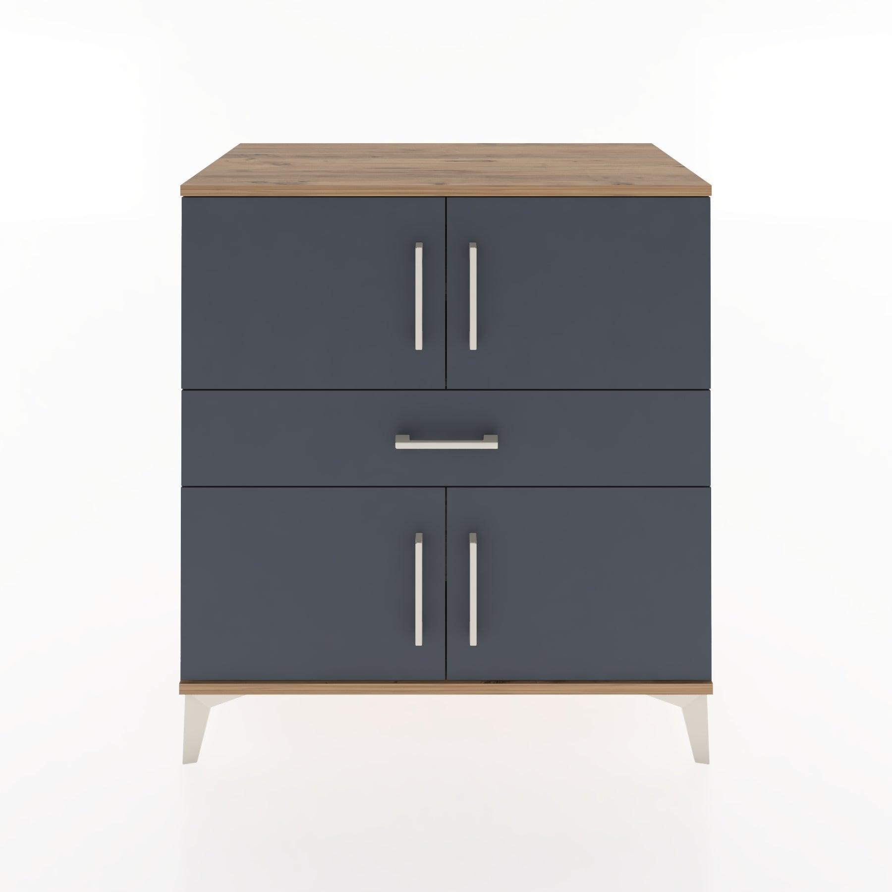 Woodntry Modular Dresser Pine 88x44x84 cm with Cover and Drawer KC101-3