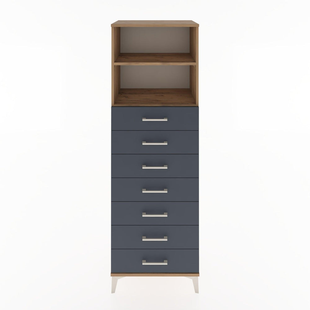 Woodntry Modular Cabinet Pine 60x44x170 cm with Drawers and Shelves CR33-3