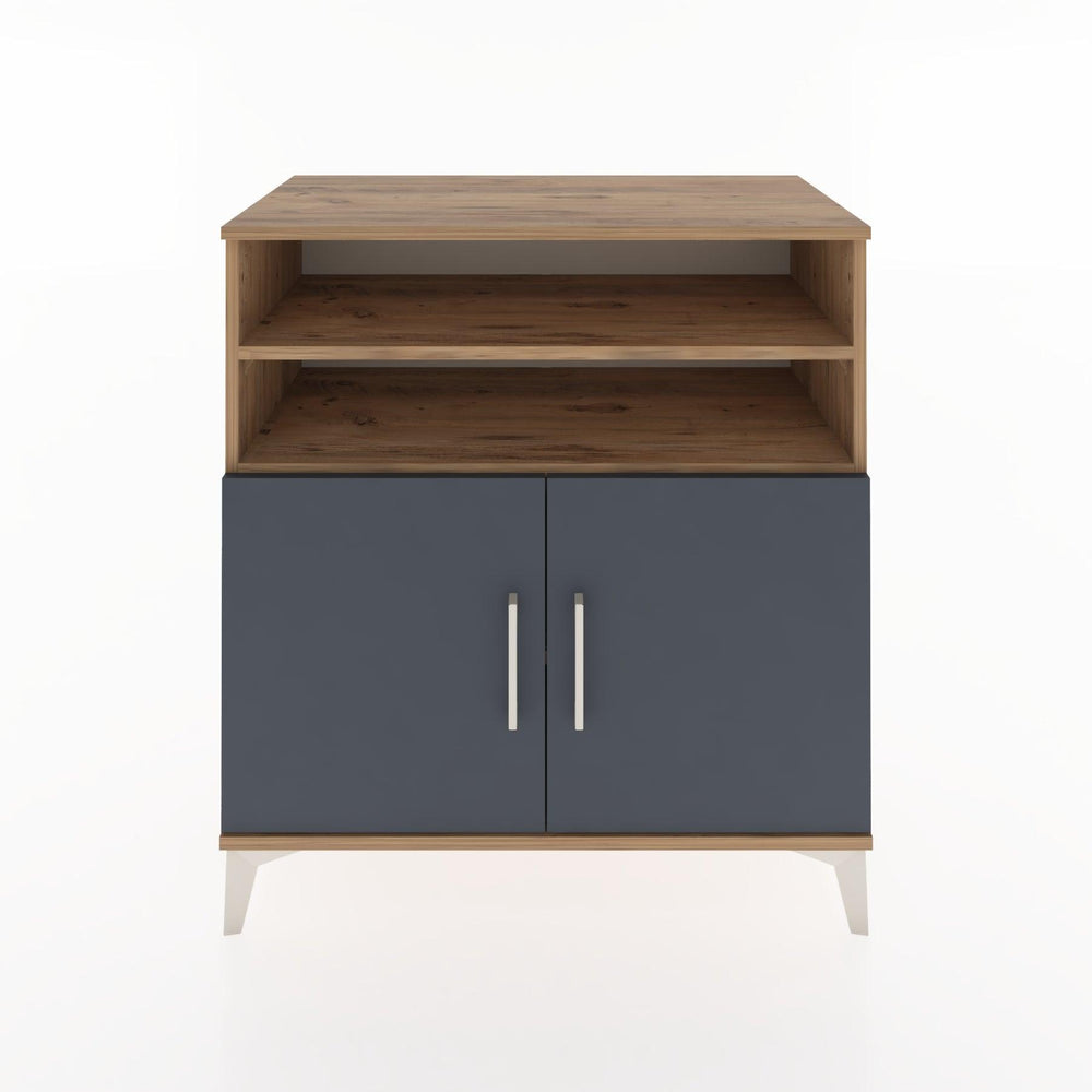 Woodntry Modüler Şifonyer Çam 88x44x84 cm Kapaklı ve Raflı KR38-3