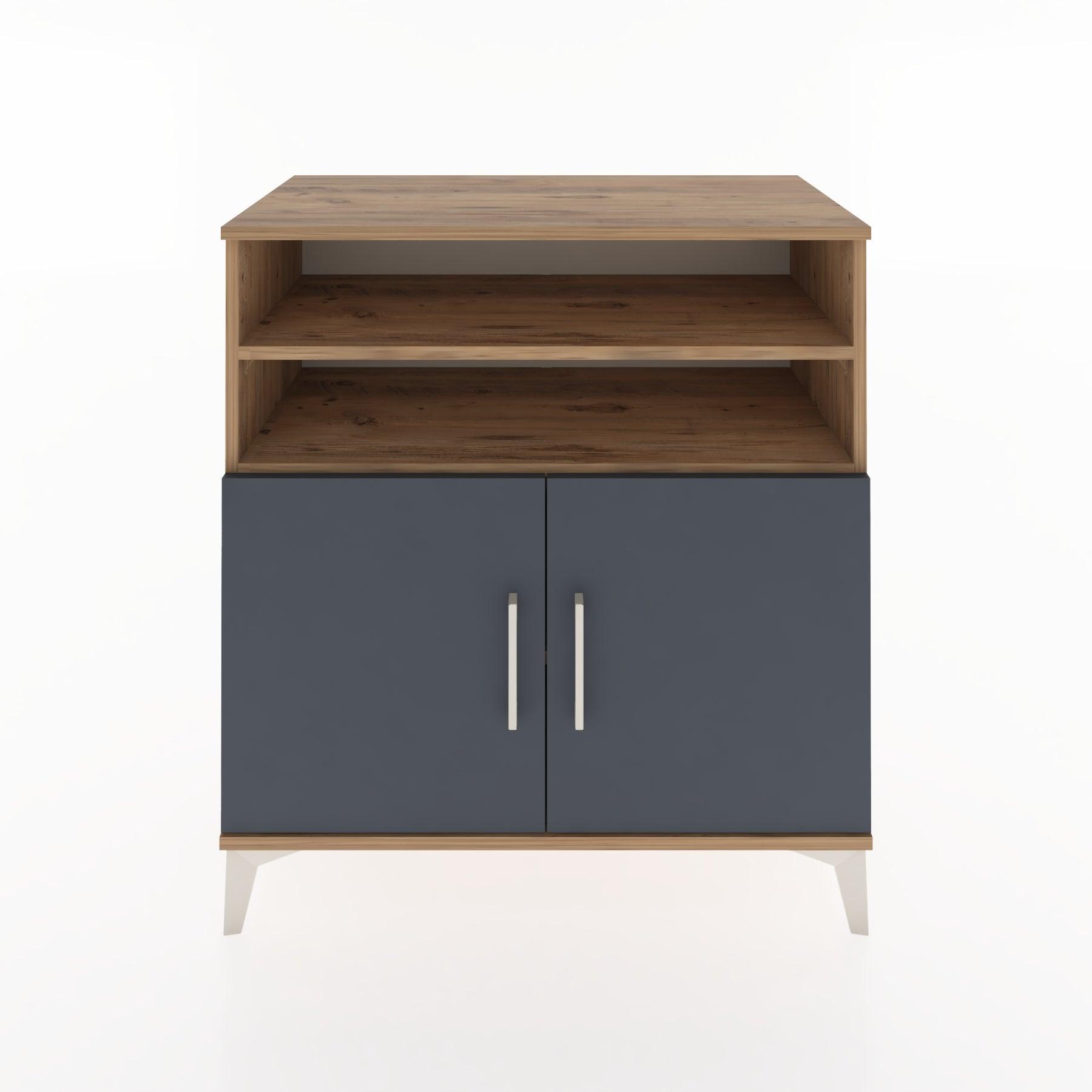Woodntry Modular Dresser Pine 88x44x84 cm with Cover and Shelf KR38-3