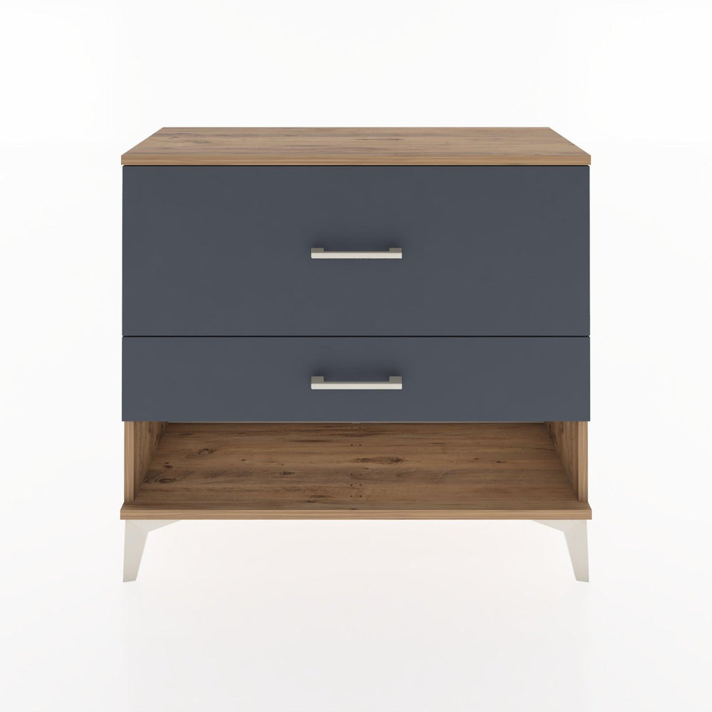 Woodntry Modüler Şifonyer İki Çekmeceli V5 88x30x68 cm Çam - Woodntry