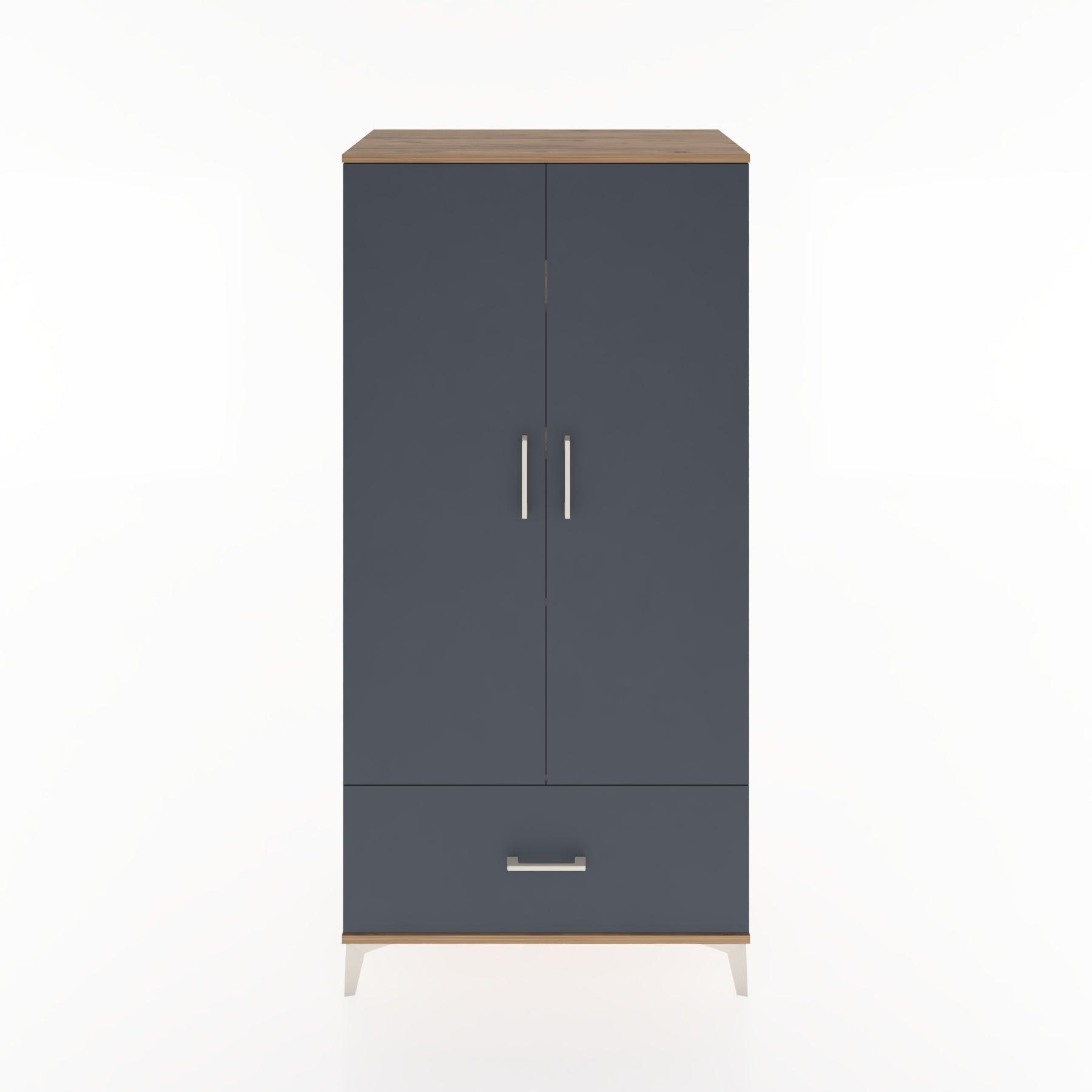 Woodntry Modular Cabinet Pine 88x44x170 cm with Doors and Drawers KC16-3