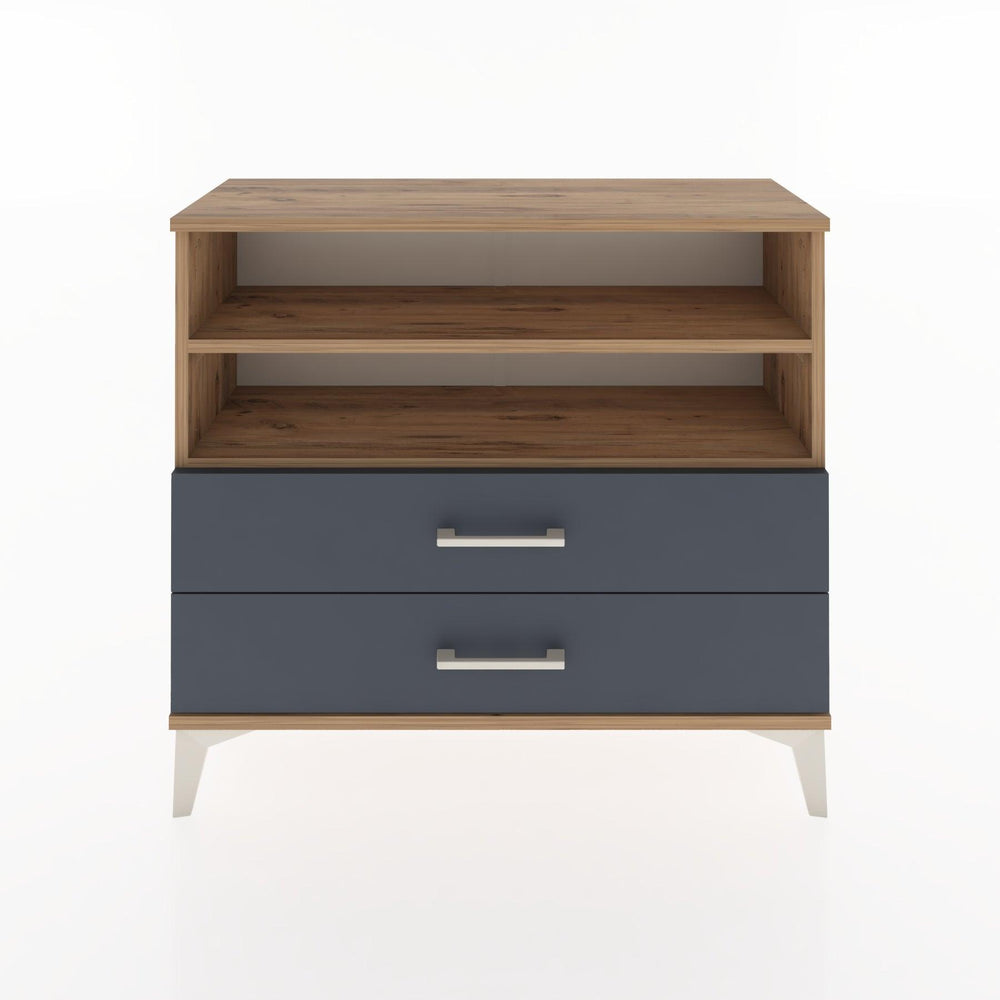 Woodntry Modüler Şifonyer İki Çekmeceli V2 88x30x68 cm Çam - Woodntry