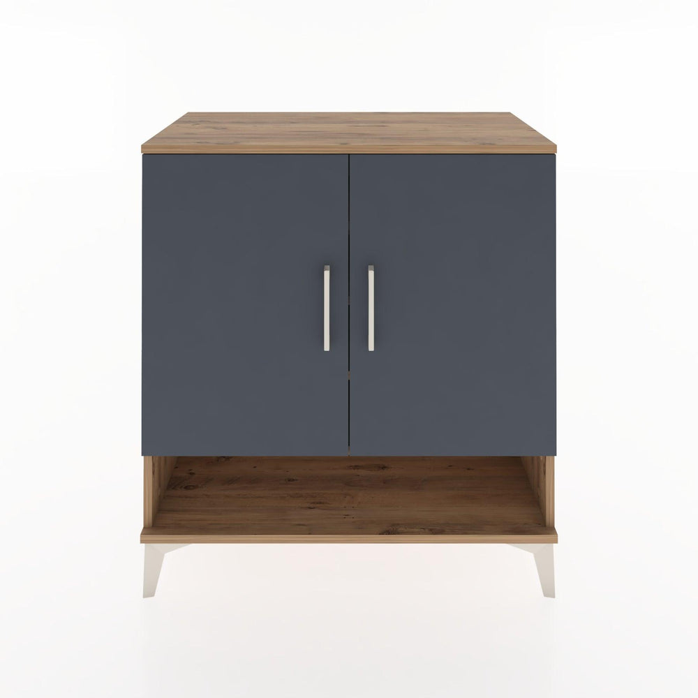 Woodntry Modüler Şifonyer Çam 88x44x84 cm Kapaklı ve Raflı KR74-3