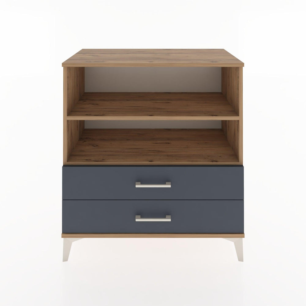 Woodntry Modüler Şifonyer Çam 88x44x84 cm Çekmeceli ve Raflı CR16-3