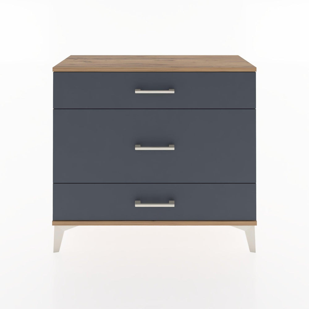 Woodntry Modüler Şifonyer Üç Çekmeceli V5 88x30x68 cm Çam - Woodntry