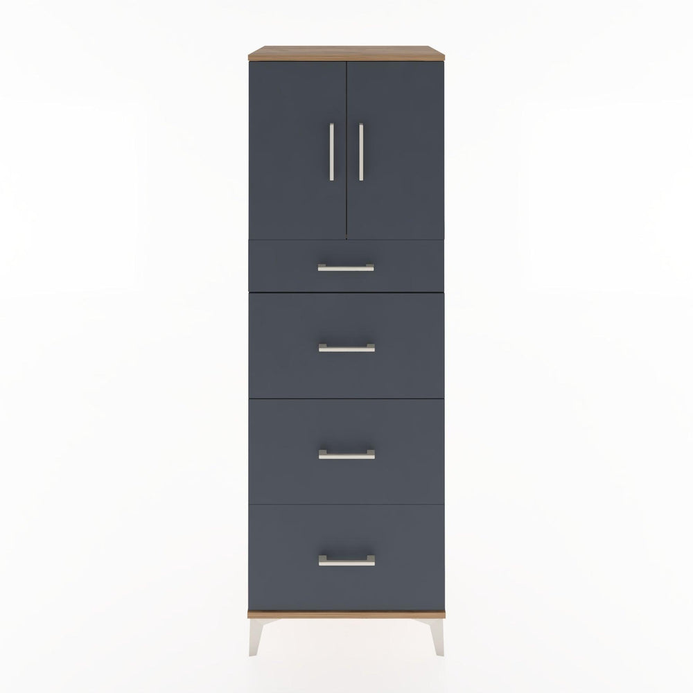 Woodntry Modular Cabinet Pine 60x44x170 cm with Doors and Drawers KC23-3