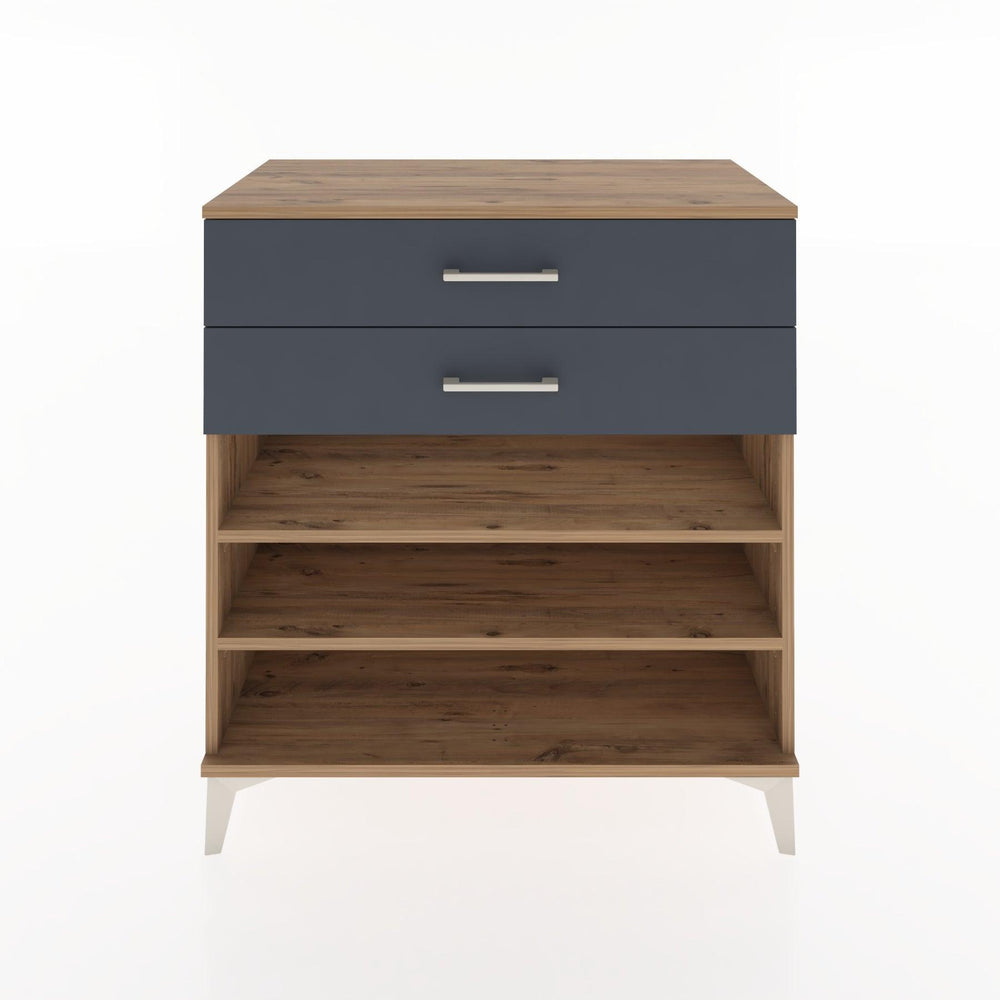 Woodntry Modular Dresser Pine 88x44x84 cm with Drawers and Shelves CR13-3