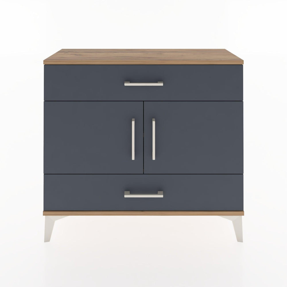 Woodntry Modüler Şifonyer Çekmece ve Kapaklı T2 88x30x94 cm Çam - Woodntry
