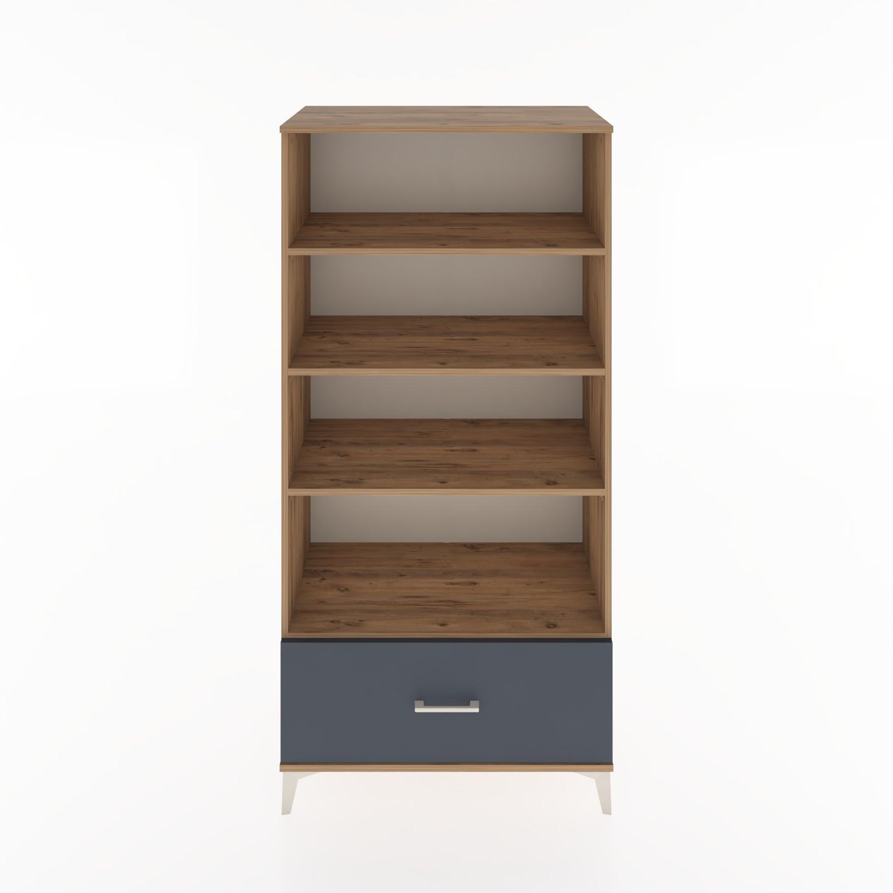 Woodntry Modular Cabinet Pine 88x44x170 cm with Drawers and Shelves CR44-3