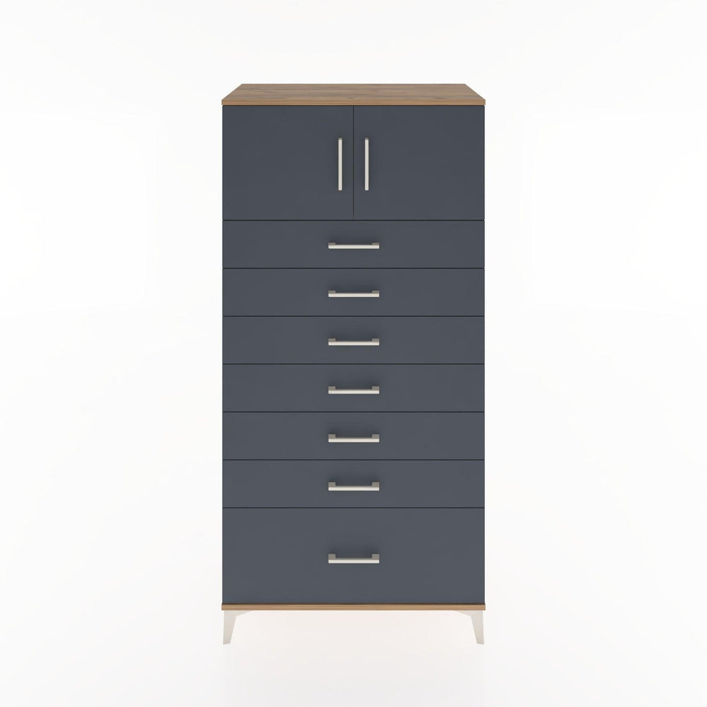 Woodntry Modular Cabinet Pine 88x44x170 cm with Doors and Drawers KC10-3