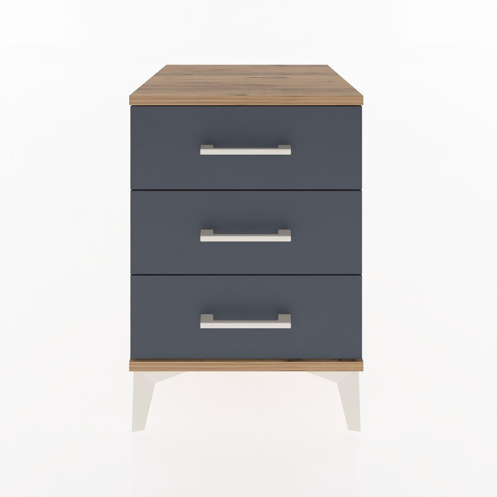 Woodntry Modular Nightstand Pine 44x44x52 cm Drawer C1-3