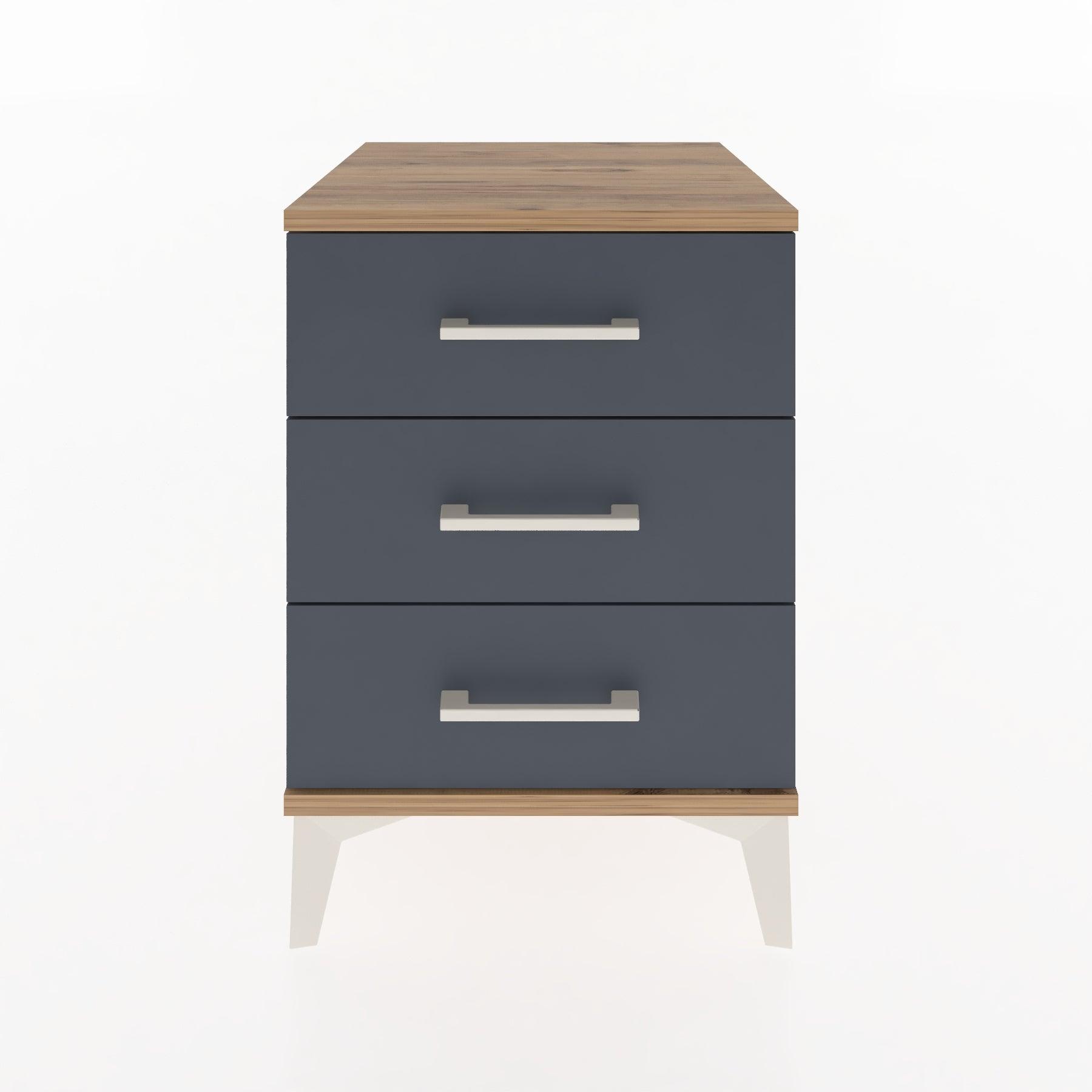 Woodntry Modular Nightstand Pine 44x44x52 cm Drawer C1-3