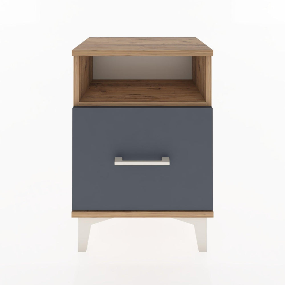 Woodntry Modüler Komodin Raf ve Çekmece 44x30x52 cm Çam - Woodntry