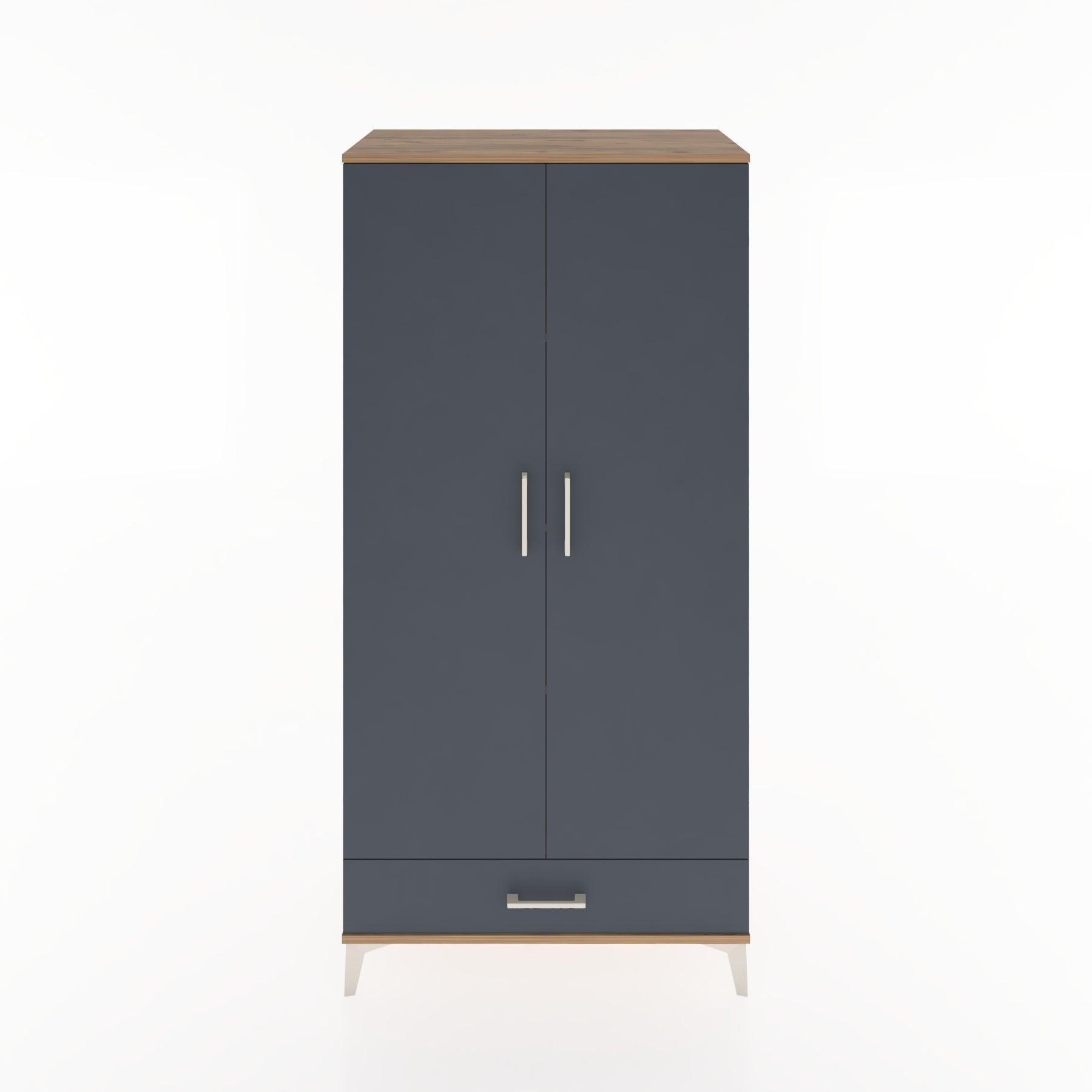 Woodntry Modular Cabinet Pine 88x44x170 cm with Doors and Drawers KC8-3