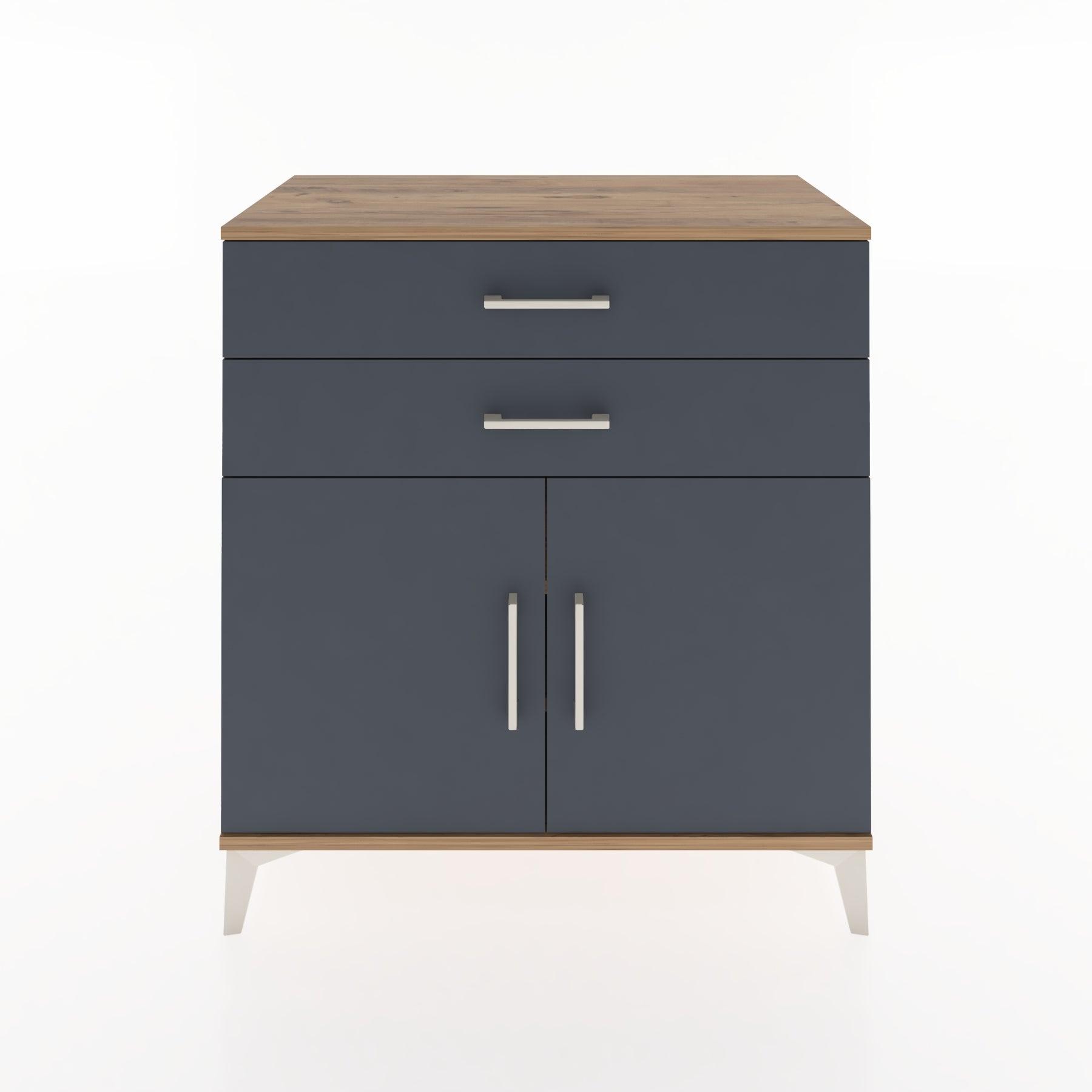 Woodntry Modular Dresser Pine 88x44x84 cm with Cover and Drawer KC31-3