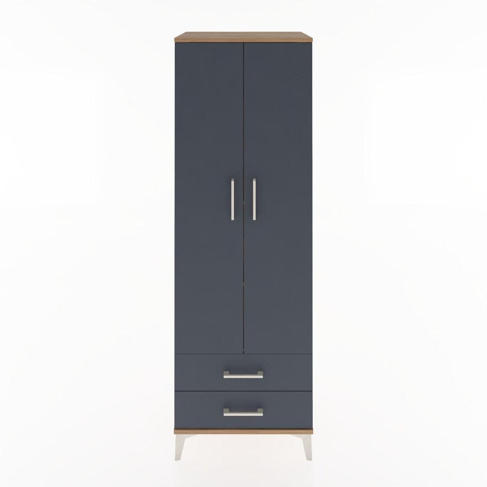 Woodntry Modüler Dolap Çam 60x44x170 cm Kapaklı ve Çekmeceli KC7-3