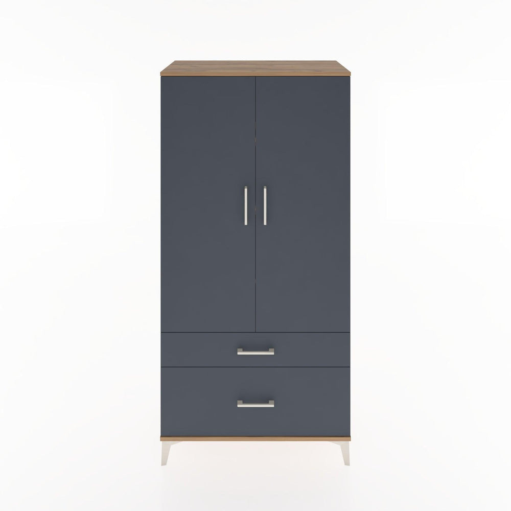 Woodntry Modular Cabinet Pine 88x44x170 cm with Doors and Drawers KC15-3