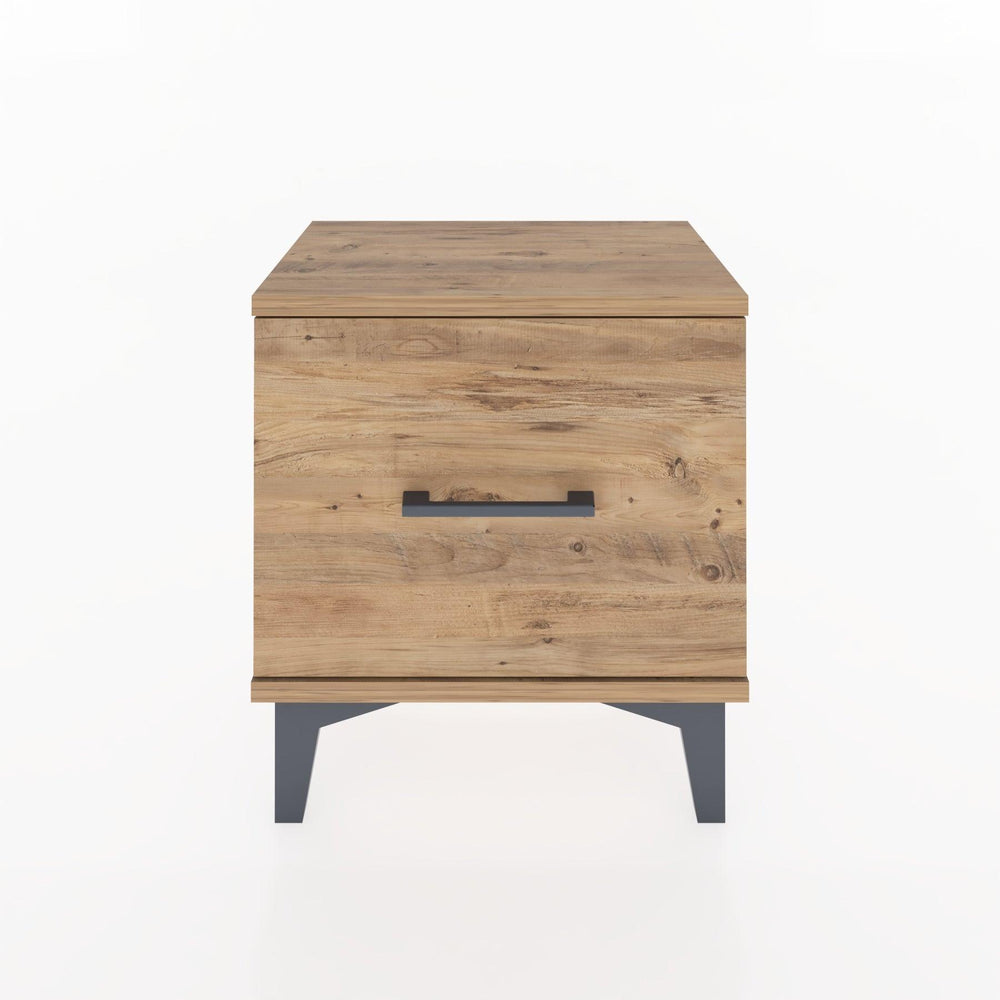 Woodntry Modüler Komodin Tek Çekmeceli 44x30x36 cm Çam - Woodntry