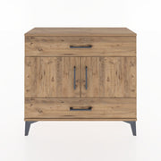 Woodntry Modüler Şifonyer Çekmece ve Kapaklı T2 88x30x94 cm Çam - Woodntry