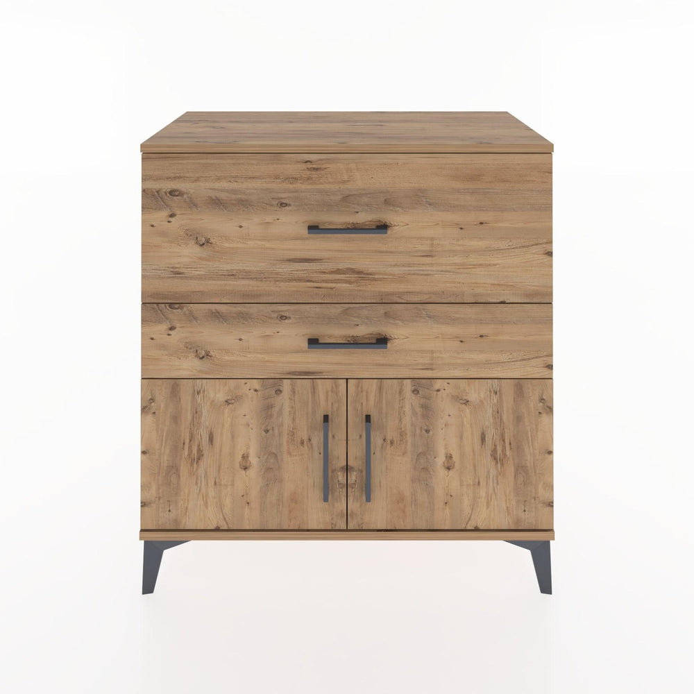 Woodntry Modular Dresser Pine 88x44x84 cm with Cover and Drawer KC105-3