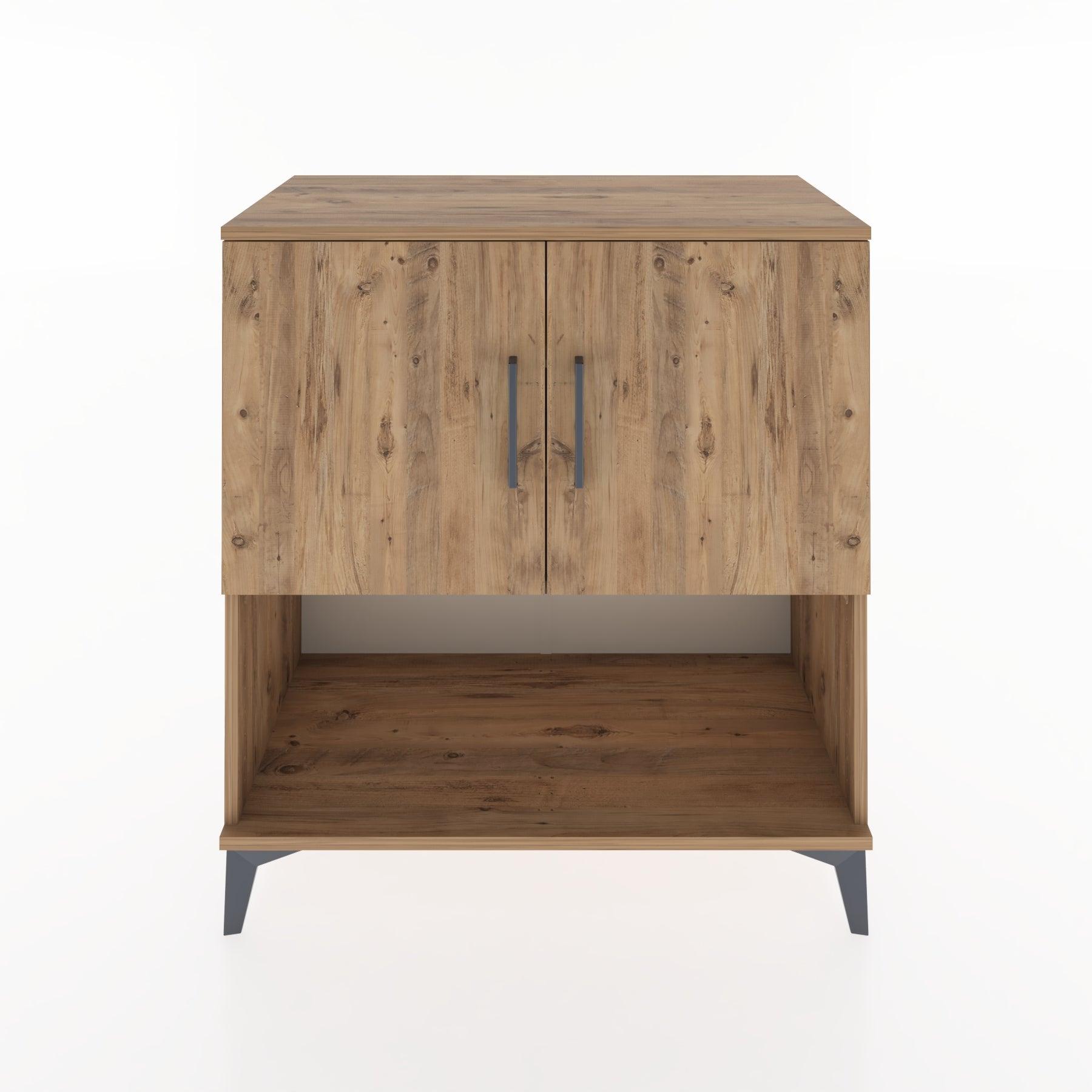 Woodntry Modular Dresser Pine 88x44x84 cm with Cover and Shelf KR43-3