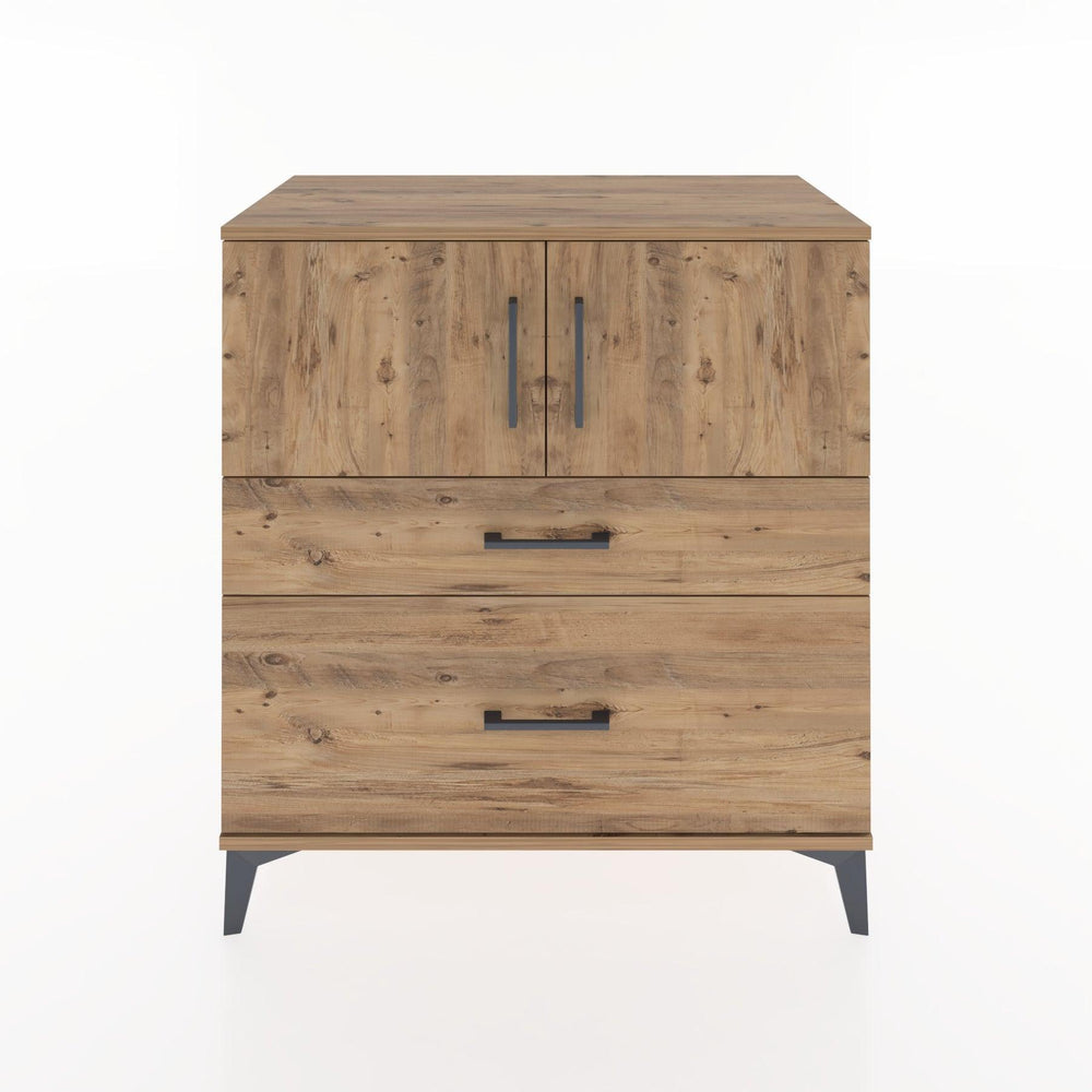 Woodntry Modular Dresser Pine 88x44x84 cm with Cover and Drawer KC110-3