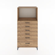 Woodntry Modular Cabinet Pine 88x44x170 cm with Drawers and Shelves CR39-3