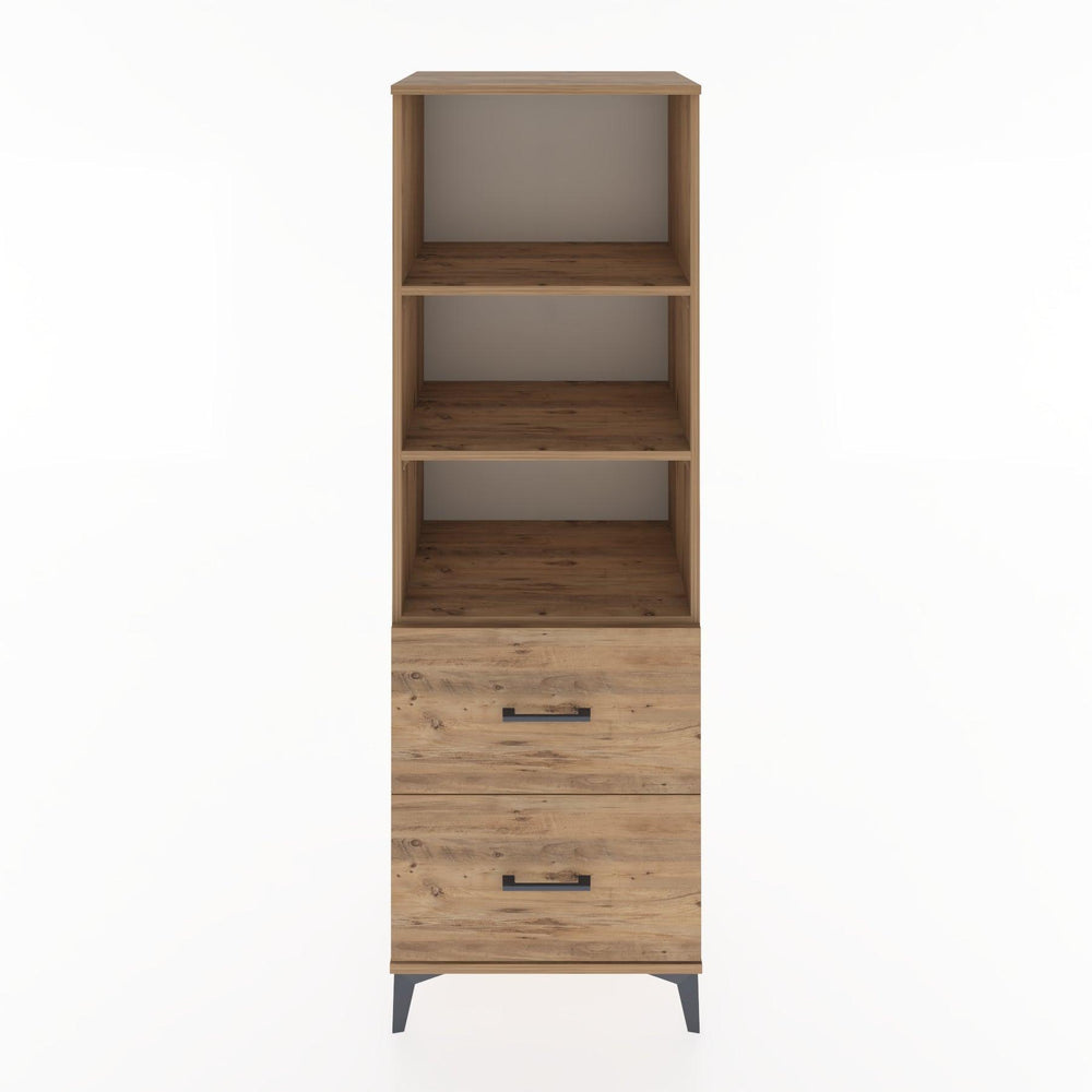 Woodntry Modular Cabinet Pine 60x44x170 cm with Drawers and Shelves CR48-3