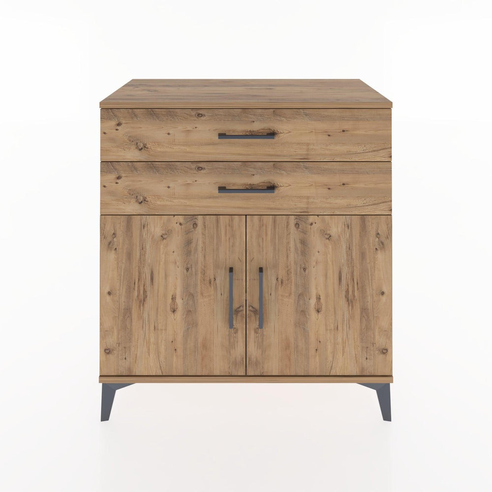Woodntry Modular Dresser Pine 88x44x84 cm with Cover and Drawer KC32-3